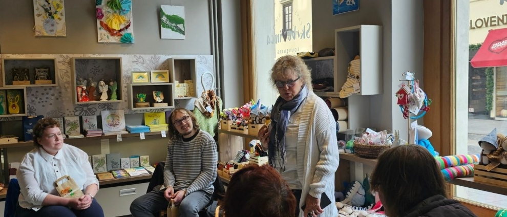 Odprtje razstave v Galeriji Skrbovinca 